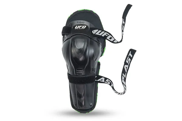 Kids Kajam Jointed Knee-shin Guard Black -2