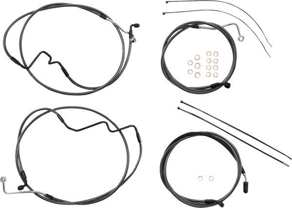 1-1/4(r) Viking Handlebar Installation Kit Black, 1, nordicamoto.ro