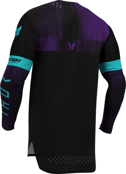 Tricou Sportmode Vanish, violet-negru, 3, nordicamoto.ro