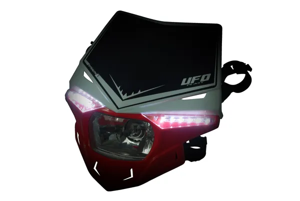 Dual Color Stealth Headlight Green, White-1