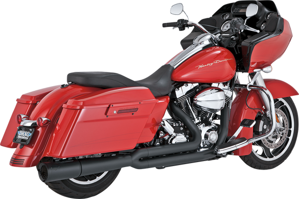 Pro Pipe 2-into-1 Exhaust System Black, 2, nordicamoto.ro