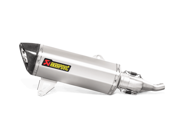 Slip-on Line Muffler Scooter Black, Carbon Fiber-6