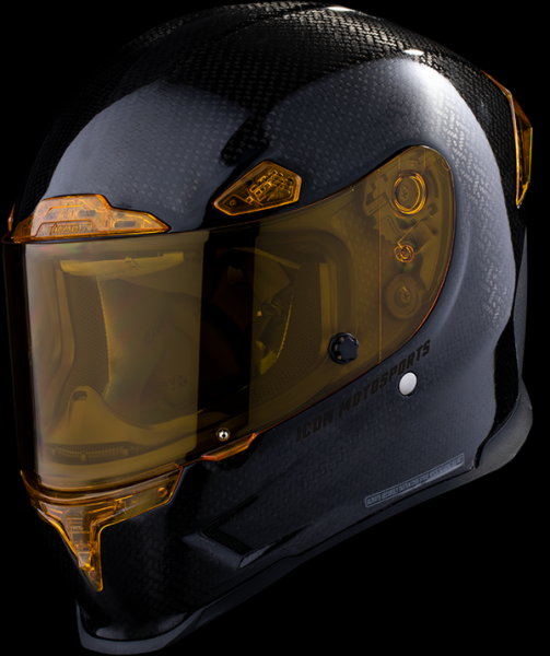 ICON Airframe Pro Carbon 4tress Helmet Yellow -7
