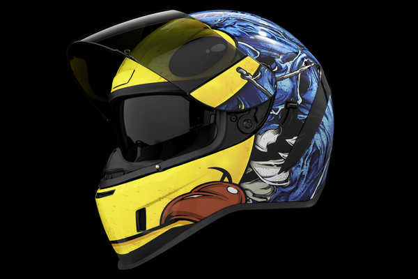 Airform Brozak Mips Helmet Yellow, Blue -3
