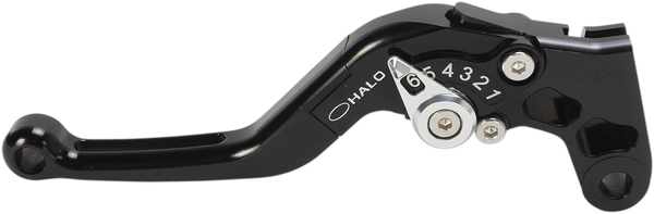 Halo Adjustable & Folding Clutch Lever Black, 2, nordicamoto.ro