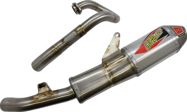 T-6 Exhaust System Silver-1