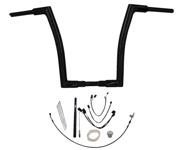 1-1/2(r) Ez Install Flat Top Handlebar Kit Black, 2, nordicamoto.ro