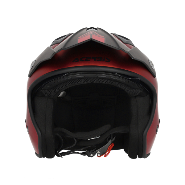 Casca Jet Acerbis Aria Metallic Rosu XXL-4