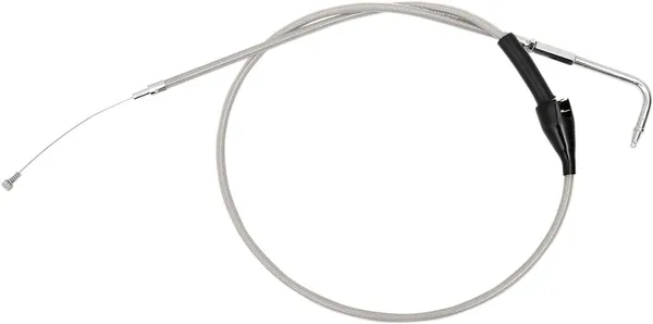 Armor Coat Stainless Steel Throttle/idle Cable Silver-0