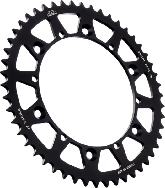 JT SPROCKETS Racelite Aluminum Rear Sprocket Black 