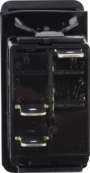 Rocker Switch Black, Blue, 2, nordicamoto.ro