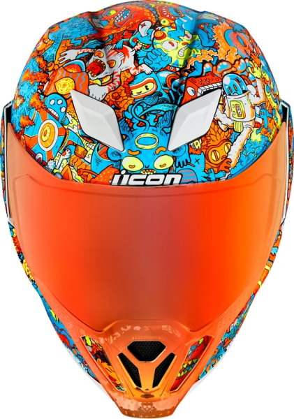 Casca Icon Airflite™ ReDoodle MIPS White XS, 3, nordicamoto.ro