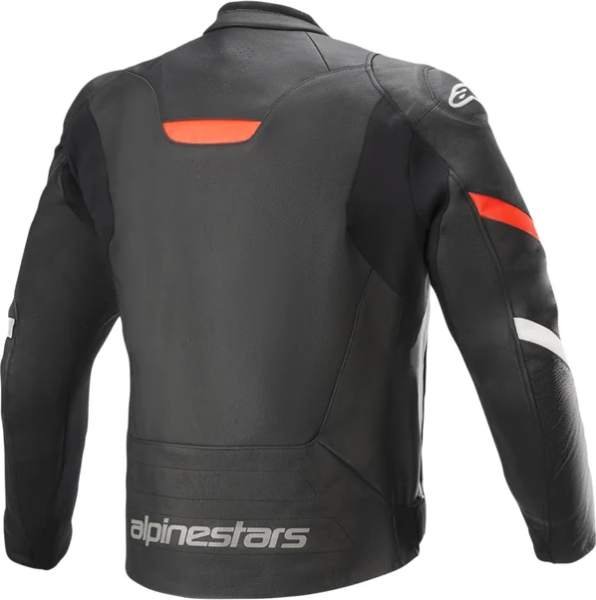 Geaca Piele Alpinestars Faster v2 Black Red 50, 2, nordicamoto.ro