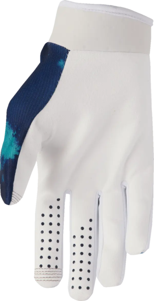 Youth Launchmode Bleach Gloves Blue, Green, White -2