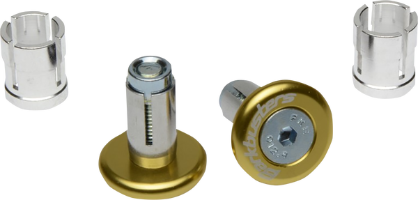 Bar End Plug Gold, 1, nordicamoto.ro