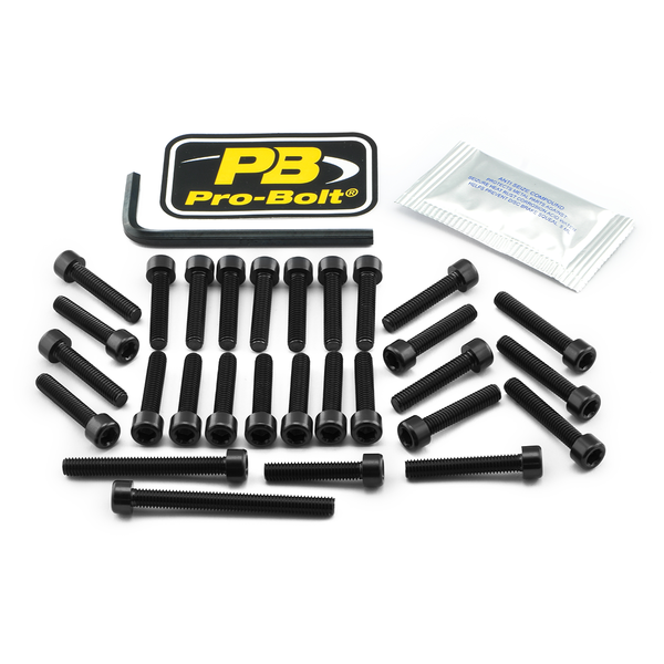 Bolt Kit Black, 1, nordicamoto.ro