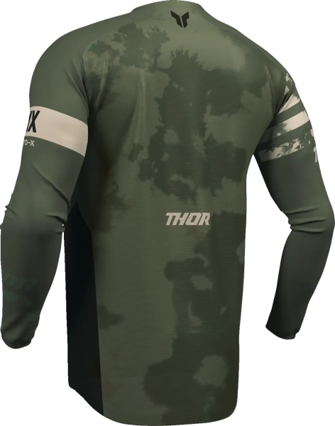 Launchmode Bleach Jersey Green, Black -7