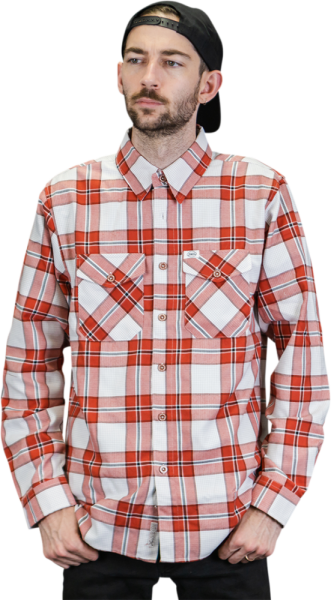 Tramp Button Down Flannel Shirt S, 1, nordicamoto.ro