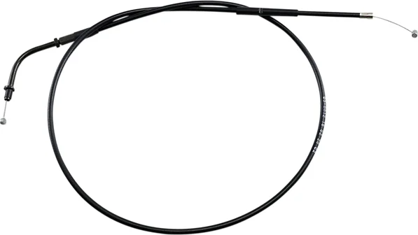 Cablu de accelerație din vinil negru, model standard negru, 1, nordicamoto.ro