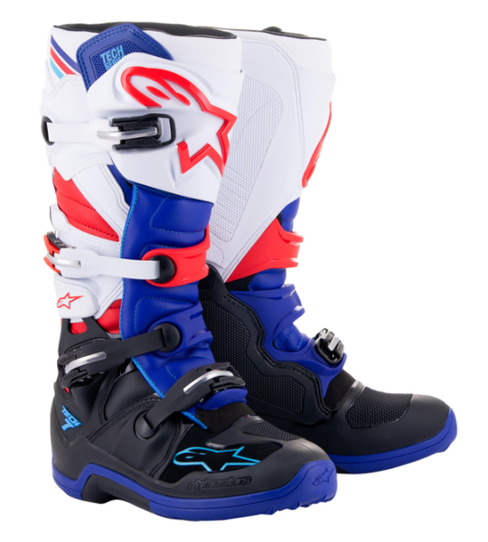 Tech 7 Boots White, Blue -a9e43b6b4457a2c0b7d754d03b76483d.webp