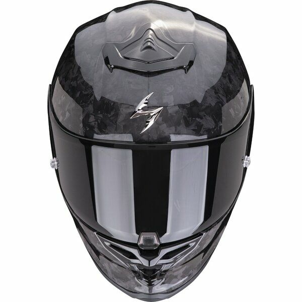 Casca integrala SCORPION EXO R1 EVO II ONYX CARBON AIR SOLID-1