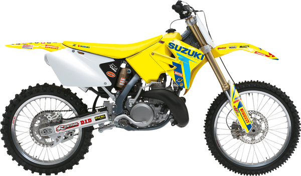 Blackbird Racing Replica Team Suzuki Ksrt 2022 Graphics Kit With Seat Cover Yellow, Blue, 1, nordicamoto.ro