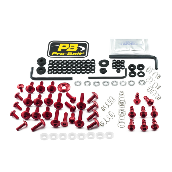 Fairing Bolt Kit For Yamaha Red, 1, nordicamoto.ro