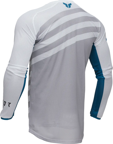 Tricou Enduro Thor Launchmode Vented Raid Gray-3