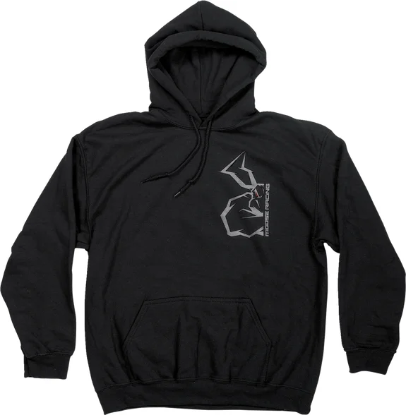MOOSE RACING Half Agroid Hoodie Black  XL, 1, nordicamoto.ro