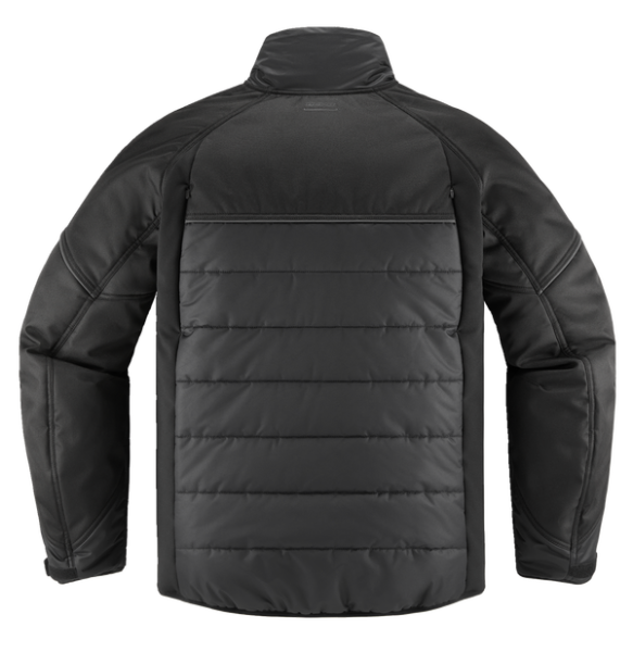 Ghost Puffer Jacket Black, Gray -1