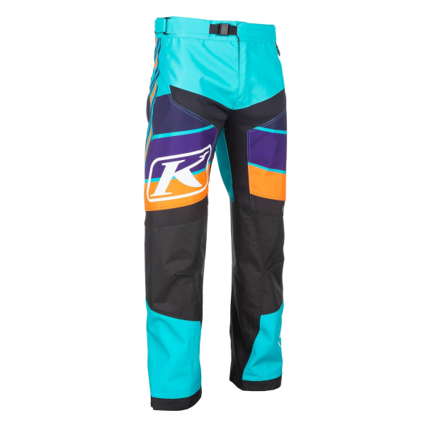 Pantaloni Snowmobile Klim Revolt Scuba Blue-18