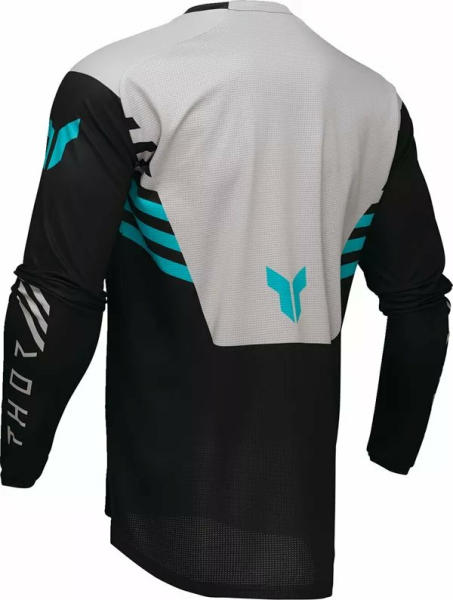 Tricou Enduro Thor Launchmode Zone Black-2