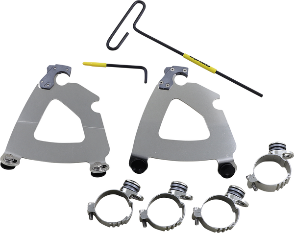 Road Warrior Trigger-lock Mount Kit Polished, 1, nordicamoto.ro