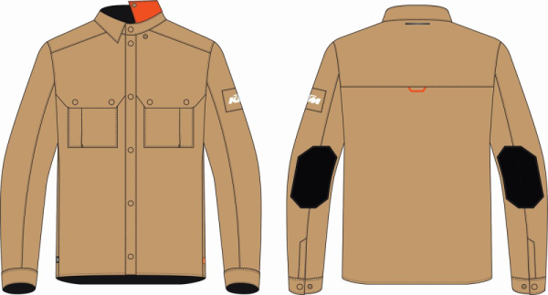 Geaca KTM Factor Overshirt Antelope-1