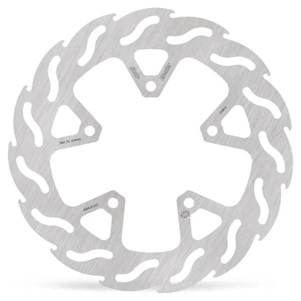 Flame Series Rotor Rear Stainless Steel-0