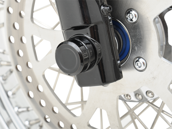 Billet Axle Cap Black, 3, nordicamoto.ro