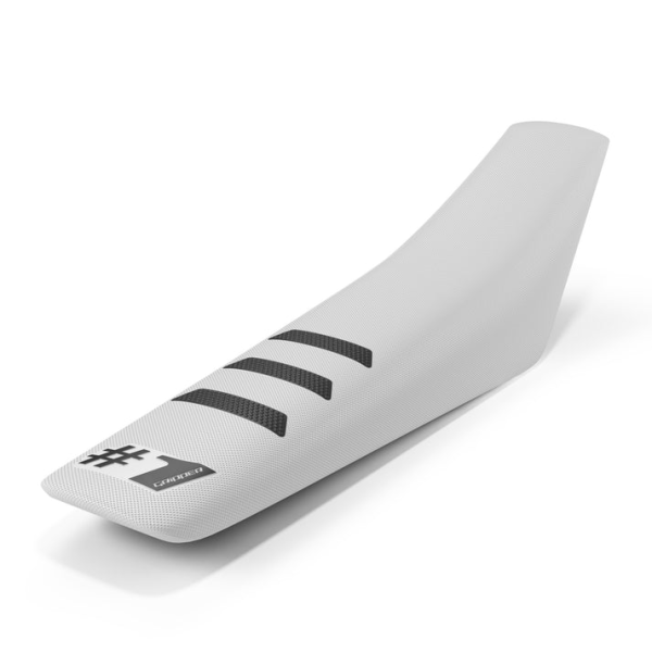 Husă Universală pentru Șa ONEGRIPPER LIGHT RIB Alb/Negru – Enduro & Motocross, 1, nordicamoto.ro