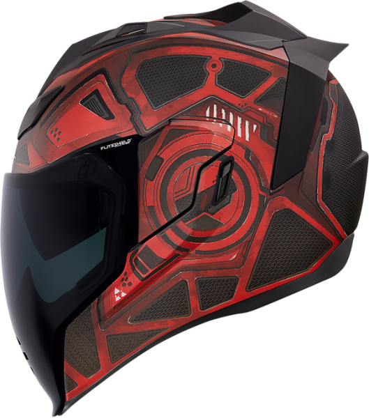 Airflite Blockchain Helmet Red -5