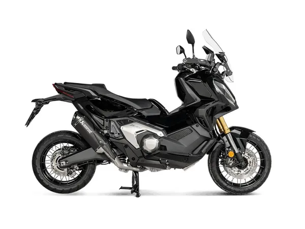 Slip-on Line Muffler Scooter Black -0