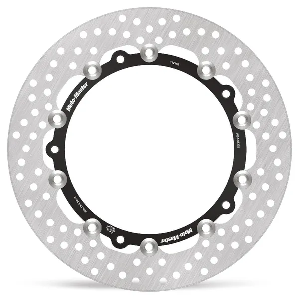 Halo Series Floating Rotor Black, Stainless Steel-1