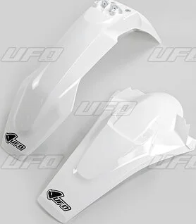 Replacement Plastic Front & Rear Fender Kits For Husqvarna White, 1, nordicamoto.ro