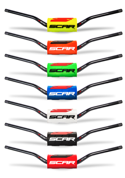 OÂ² Handlebar Red, Polished, Anodized, 2, nordicamoto.ro