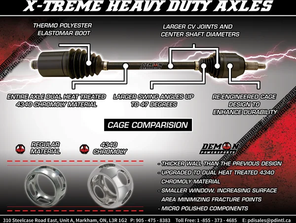 Punte Heavy Duty X-treme, negru, 4, nordicamoto.ro