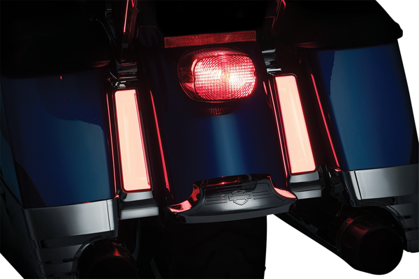 Tracer L.e.d. Inserts For Saddlebag Supports Red, 1, nordicamoto.ro