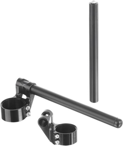 Raised Clip-on Handlebar Kit Black, 2, nordicamoto.ro