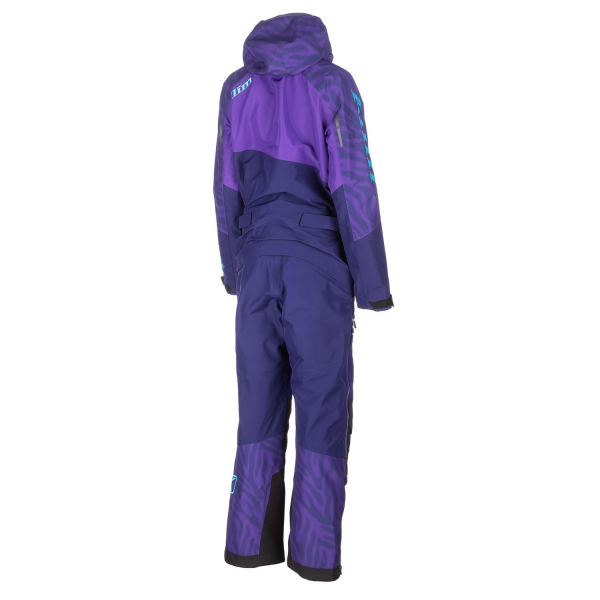 Combinezon Dama Snowmobile Klim Shredsa Heliotrope - Scuba Blue-16