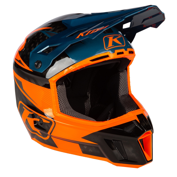 Casca Klim F3 Carbon Pro Off-Road ECE STRIKER CARBON GLOSS BLACK-16