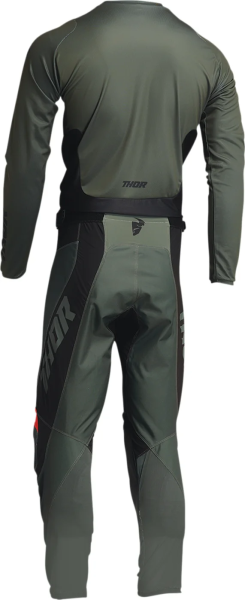 Tricou Thor Pulse React Army Green/Black S, 3, nordicamoto.ro