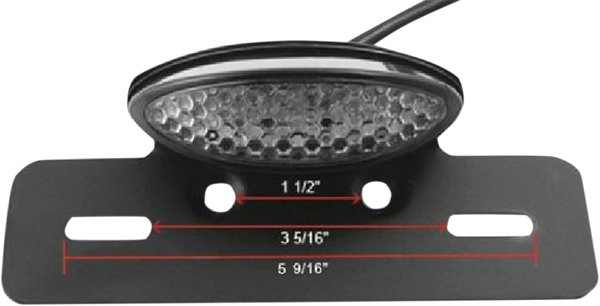 Universal Taillights Black, 1, nordicamoto.ro