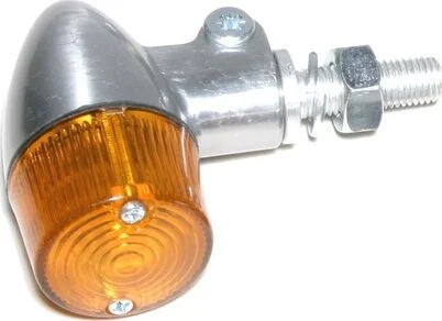 Lămpi de poziție rotunde din aluminiu #2, aluminiu lustruit, 1, nordicamoto.ro